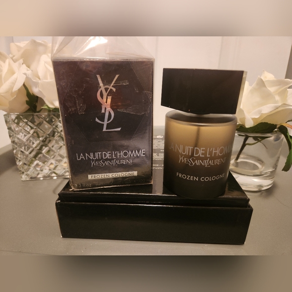 La Nuit De L'Homme Frozen Eau De Cologne by YSL / Yves Saint Laurent 100ml/3.3oz - Picture 12 of 16